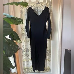 Popilush shapewear bodycon midi dress